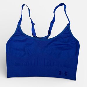 Under Armour Royal Blue Seamless Sports Bra XS